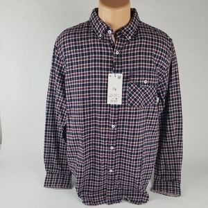 Denim & Flowers Slim Fit Flannel Collection XL NWT